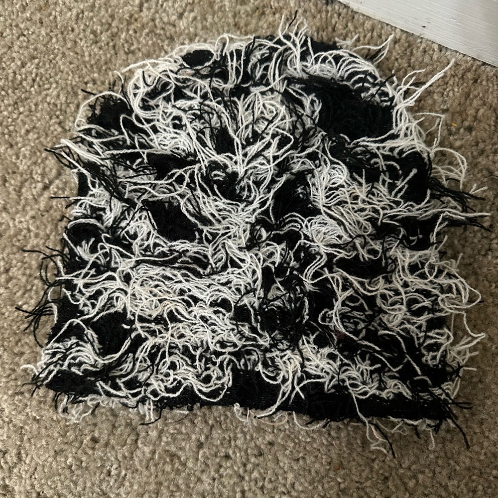 Fuzzy beanie